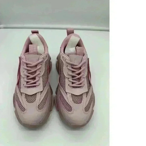 BRAND NEW IN BOX Steve Madden Women's Possession Sneaker Dusty Pink - Picture 7 of 9